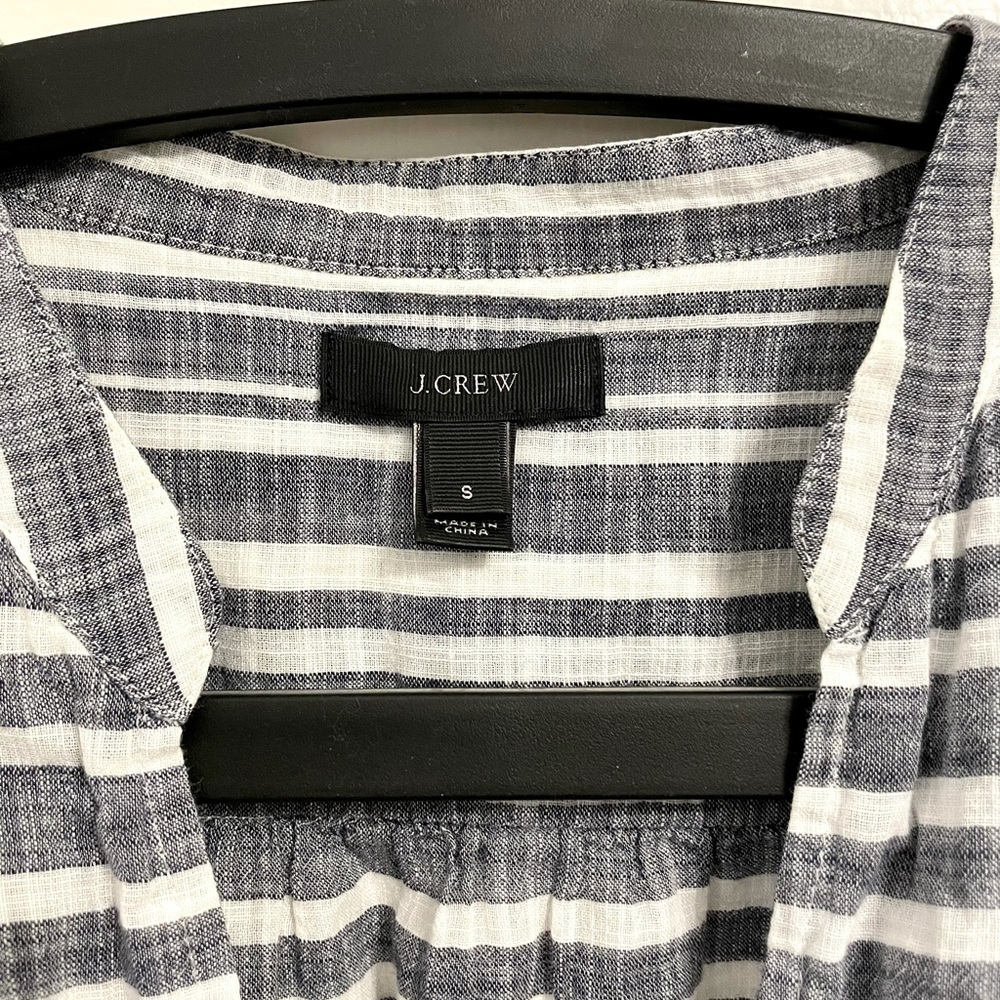 J.Crew short sleeved Cotton Hi-lo Tunic size S - Picture 4 of 5